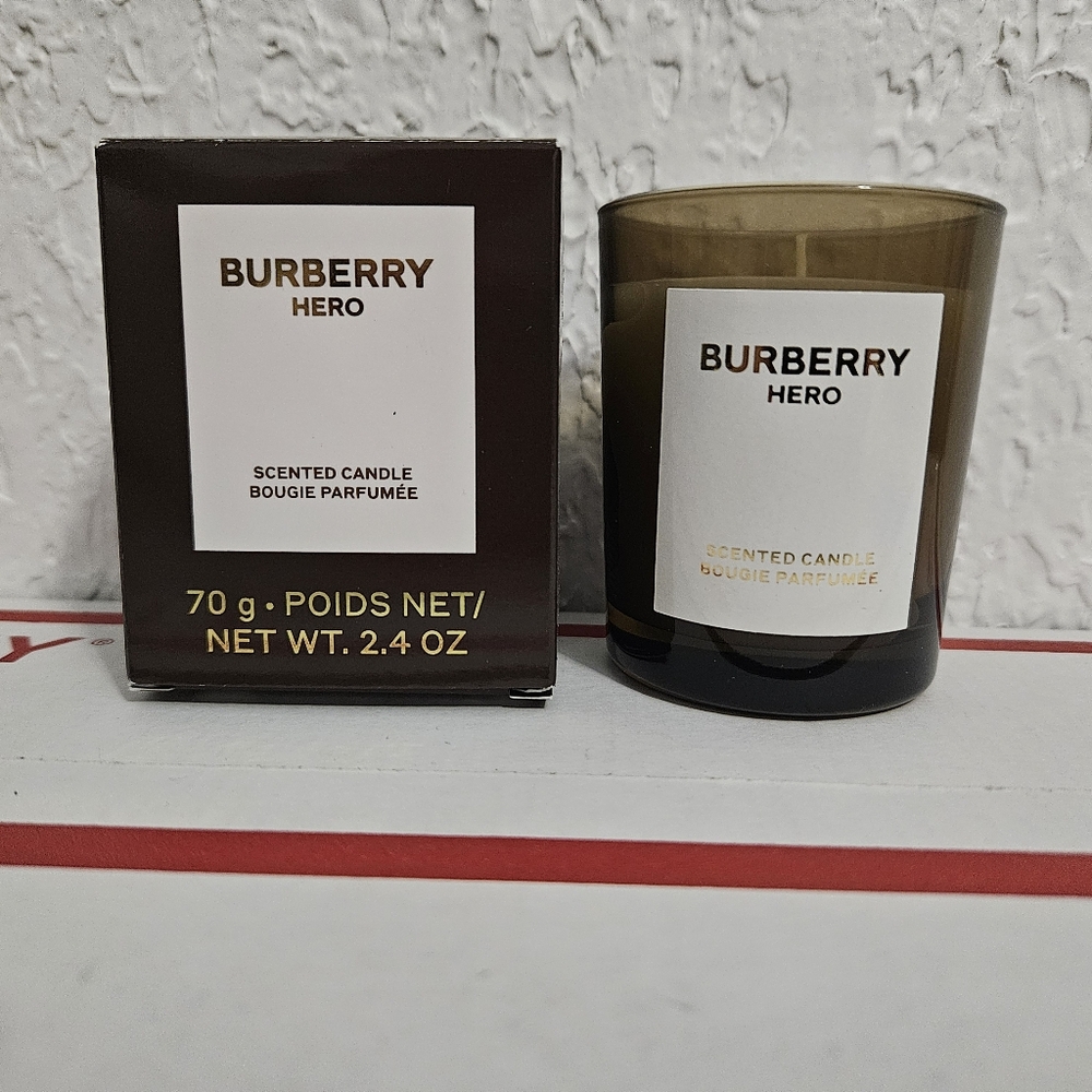 Burberry Hero scented candle 2.4 ounce